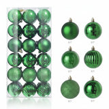 Kit de Bolas para Árvores de Natal