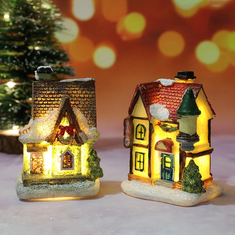 Casinha Natalina LED
