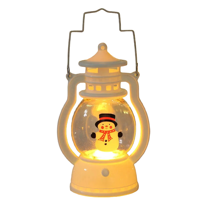 Lanterna Natalina com LED Luz Quente