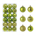 1 caixa 3/4cm bolas de natal enfeites de árvore de natal pendurado pingentes de árvore festa em casa decoração de árvore de natal presentes de ano novo