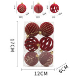 Red 6pcs