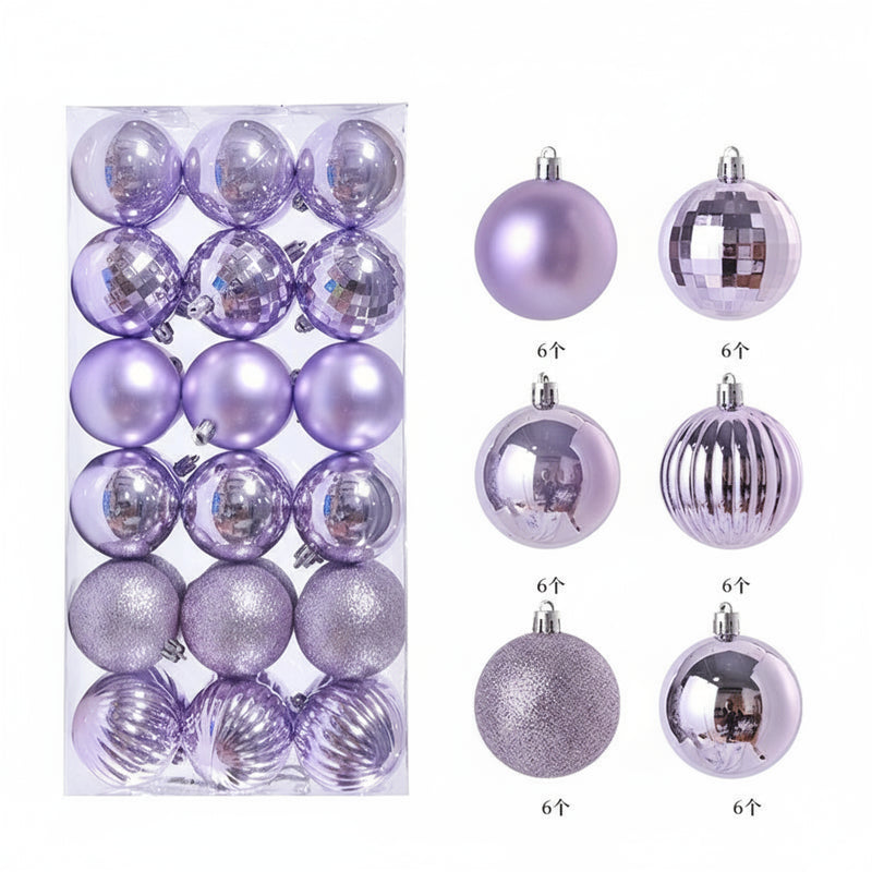 1 caixa 3/4cm bolas de natal enfeites de árvore de natal pendurado pingentes de árvore festa em casa decoração de árvore de natal presentes de ano novo