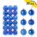1 caixa 3/4cm bolas de natal enfeites de árvore de natal pendurado pingentes de árvore festa em casa decoração de árvore de natal presentes de ano novo