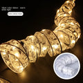 Decoração de natal fita led luzes de fadas enfeites de árvore de natal para casa 2025 diy arcos luz corda navidad ano novo 2026