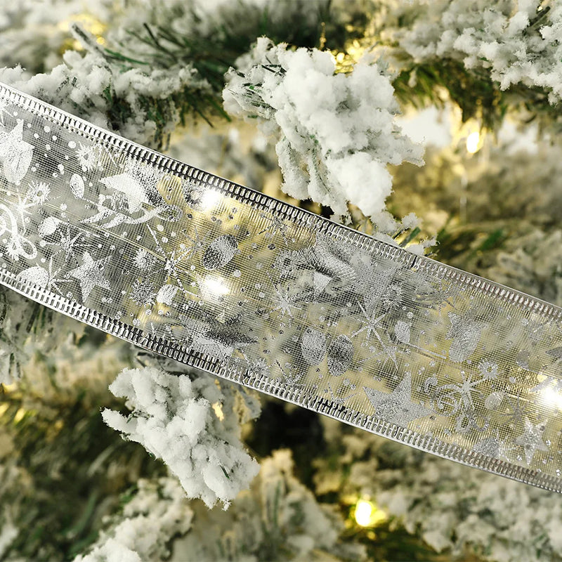 Decoração de natal fita led luzes de fadas enfeites de árvore de natal para casa 2025 diy arcos luz corda navidad ano novo 2026