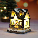 Casinha Natalina Decorativa com Luz LED – Mini Vila de Natal