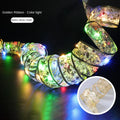 Decoração de natal fita led luzes de fadas enfeites de árvore de natal para casa 2025 diy arcos luz corda navidad ano novo 2026