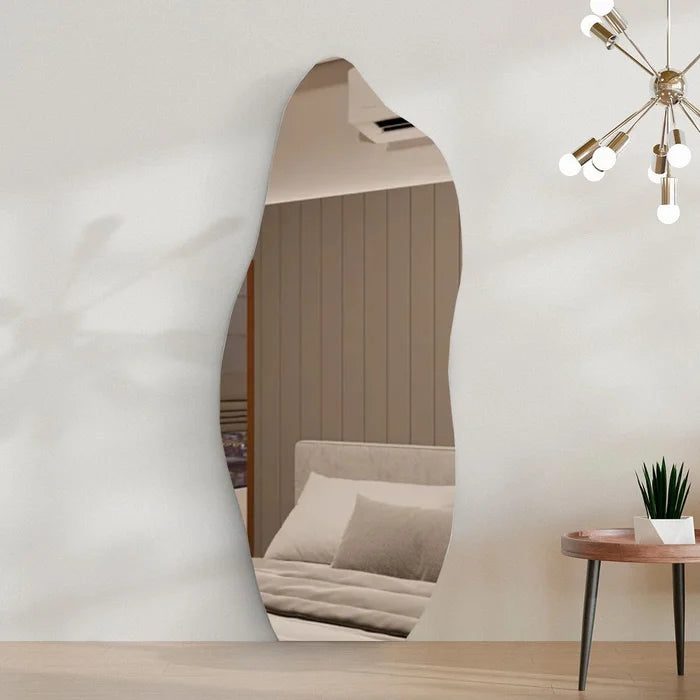 Espelho Grande Corpo Inteiro 170x70 Orgânico Luxo Decoração Quarto Sala