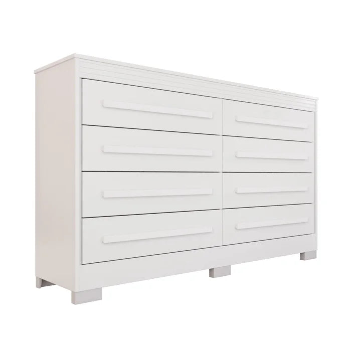 Cômoda para Quarto 8 Gavetas Milano