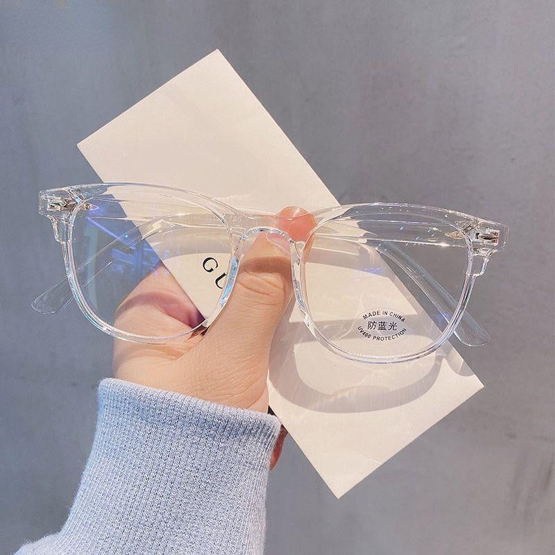 Armação de Óculos Feminina Oval Fashion Liv Transparente