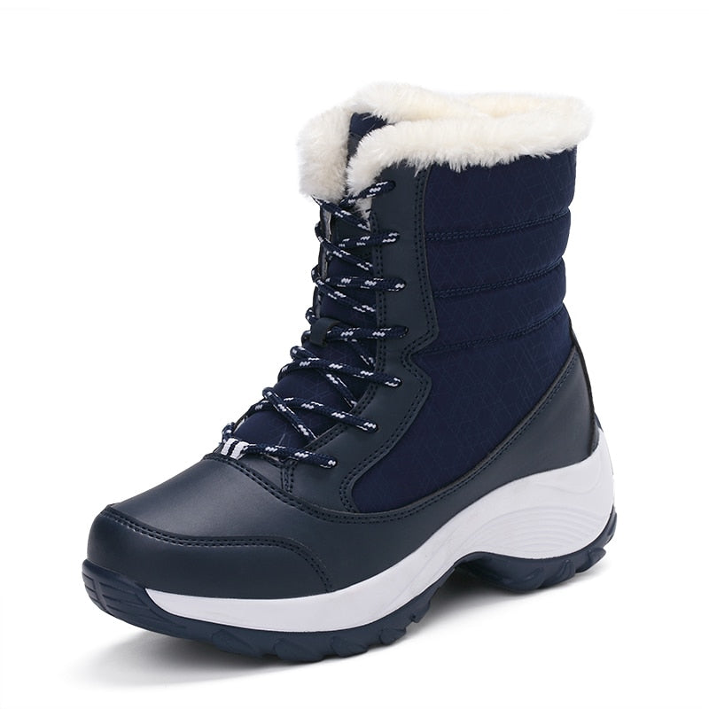 Bota Feminina Winter Inverno Cano Médio